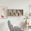 vidaXL Wandregal Artisan-Eiche 36 x 16 x 90 cm Holzwerkstoff