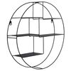 House Nordic Regal Sophie Stahl Schwarz