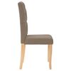 vidaXL Esszimmerst&uuml;hle 6 Stk. Taupe Stoff
