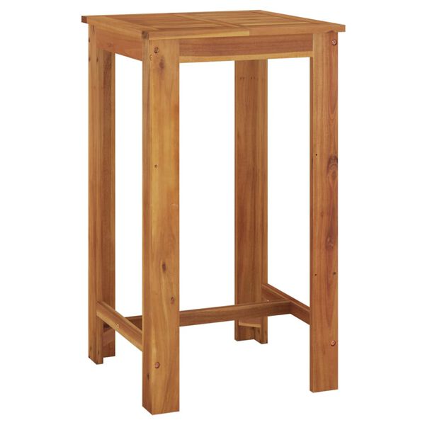 vidaXL 5-tlg. Gartenbar-Set Massivholz Akazie