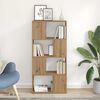 vidaXL TV-Schrankset Braun 60 x 24 x 125,5 cm Holzwerkstoff