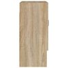 vidaXL Wandschrank Sonoma-Eiche 60x31x70 cm Holzwerkstoff