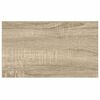 vidaXL Schweberegale 4 Stk. Eichen-Optik und Wei&szlig; 40x23x3,8 cm MDF