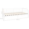 vidaXL Tagesbett-Rahmen Wei&szlig; Metall 90&times;200 cm