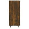 vidaXL Sideboard Räuchereiche 70x34x90 cm Holzwerkstoff