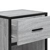 vidaXL Nachttisch Grau Sonoma 40x31x50 cm Holzwerkstoff