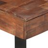 vidaXL Couchtisch 110x60x40 cm Altholz Massiv
