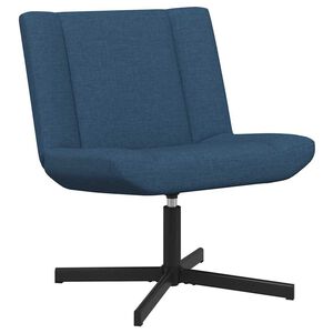 vidaXL Drehstuhl Blau 63 x 75 x 76 cm Stoff