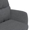 vidaXL Relaxsessel Dunkelgrau Stoff
