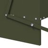 vidaXL H&uuml;hnertretfeeder Olive Gr&uuml;n 75 x 53 x 20,5 cm