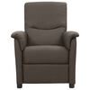 vidaXL Relaxsessel Braun Stoff