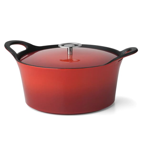 CUISINOX Gusseisen-Topf Emailliert 1,6 L 20 cm Rot
