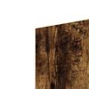 vidaXL Dekoplatten 50 pcs Ger&auml;ucherte Eiche 30 x 42 x 0,27 cm
