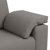 vidaXL Sofa Taupe Gesamtabmessungen: 219 x 80 x 80 cm (B x T x H)