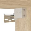 vidaXL Bad-Wandschrank Sonoma-Eiche 100x25x40 cm Holzwerkstoff