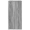 vidaXL Sideboards 2 Stk. Grau Sonoma 79x38x80 cm Holzwerkstoff