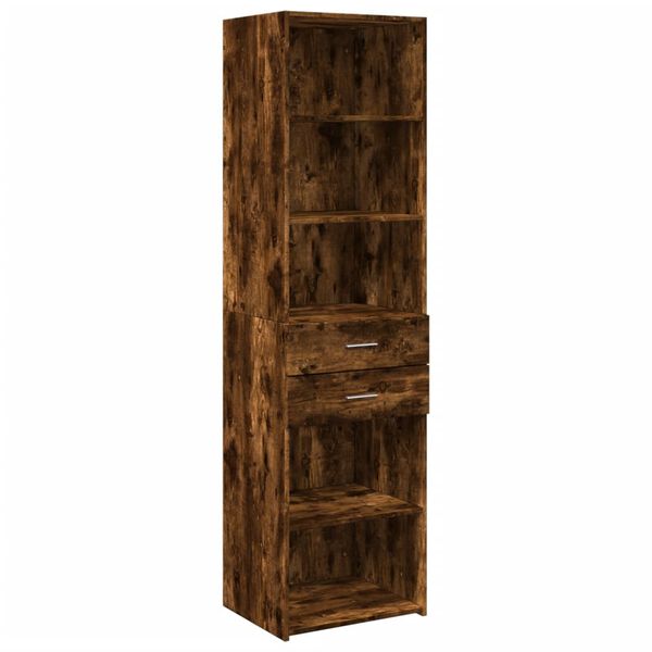 vidaXL Highboard R&auml;uchereiche 50x42,5x185 cm Holzwerkstoff