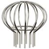 vidaXL Dachrinnenblattschutz 8 stk. Silber 75 mm Edelstahl