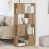 vidaXL TV-Schrankset Braun 60 x 24 x 125,5 cm Holzwerkstoff