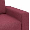 vidaXL Sofa Weinrot 100 x 77 x 82 cm Stoff