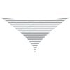 vidaXL Outdoor-Sonnensegel Hellgrau und Wei&szlig; 3 x 3 x 4,24 m