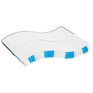 vidaXL Matratze Taschenfederkern Mittelfest 180x200 cm