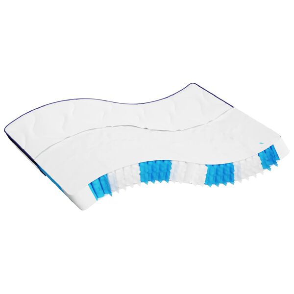 vidaXL Matratze Taschenfederkern Mittelfest 180x200 cm