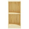 vidaXL Beistellschrank 35,5x33,5x76 cm Massivholz Kiefer