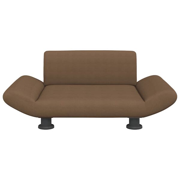 vidaXL Hundebett Braun 70x45x28 cm Stoff
