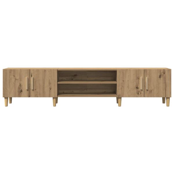 vidaXL TV-Schrank Artisan-Eiche 180x31,5x40 cm Holzwerkstoff