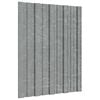 vidaXL Dachpaneel 36 Stk. Silber 60 x 45 cm Verzinkter Stahl