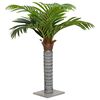 vidaXL Palme Künstlich 12 Blätter 150 cm Grün