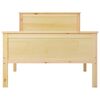 vidaXL Massivholzbett mit 2 Schubladen Kiefer 90x200 cm