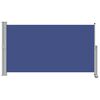 vidaXL Ausziehbare Seitenmarkise 140 x 300 cm Blau