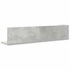 vidaXL Wandregale 2 Stk. Betongrau 75x16,5x16,5 cm Holzwerkstoff