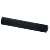 vidaXL Eurozaun Schwarz 1,6 x 10 m PVC-beschichtetes Eisen