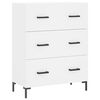 vidaXL Highboard Wei&szlig; 69,5x34x180 cm Holzwerkstoff