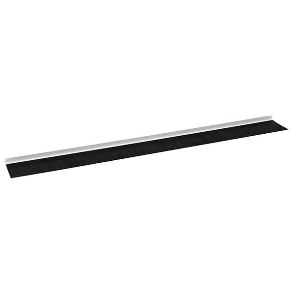 vidaXL Selbstklebende T&uuml;rb&uuml;rstendichtungen 2 pcs Wei&szlig; 100 cm