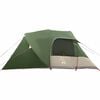vidaXL Kuppelzelt mit abnehmbarem Regenverdeck Gr&uuml;n 455 x 252 x 178 cm