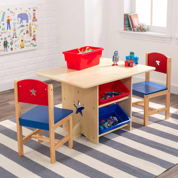 KidKraft Sterntisch mit 2 Stühlen Set
