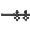 vidaXL Schiebet&uuml;r ORKDAL Braun 73,5 x 211 cm Massives Kiefernholz