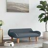 vidaXL Hundebett Dunkelgrau 70x40x24 cm Stoff