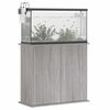 vidaXL Aquariumständer Grau Sonoma 81x36x73 cm Holzwerkstoff