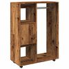 vidaXL Kleiderst&auml;nder Altholz-Optik 80x40x110 cm Holzwerkstoff