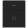 vidaXL Sideboards 2 Stk. Schwarz 60x31x70 cm Holzwerkstoff