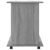 vidaXL Rollschrank Grau Sonoma 60x45x60 cm Holzwerkstoff