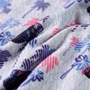 Kinder-T-Shirt Grau Melange 140