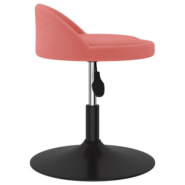 vidaXL Barhocker Rosa Samt