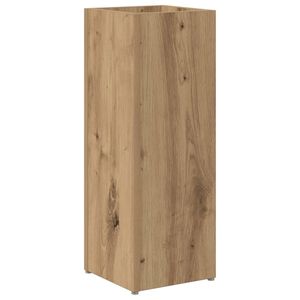 vidaXL Sonnenschirmhalter mit Speicher Artisan-Eiche 20 x 20 x 55,5 cm