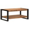 vidaXL Couchtisch 90x50x38 cm Massivholz Akazie
